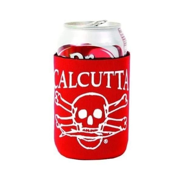 Pocket Can Cooler Red WWht Logo