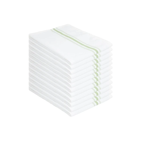 Bistro Napkins Green , 12PK