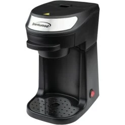 Black Single Serve 12 Oz. Coffee Maker
