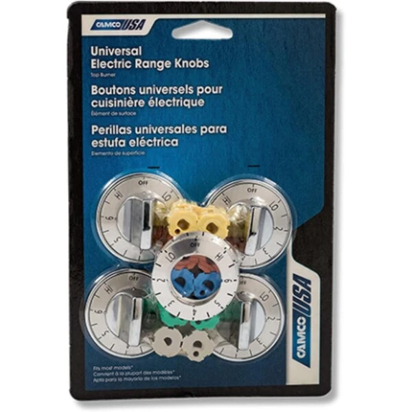 Camco Knob Burner Elect Range Chrm