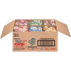 Coffee Creamer, Variety Pack, Liquid, 11mL, 180/CT, White