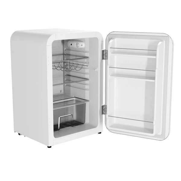 Husky Retro 3.7 Cu.Ft/106L Mini Fridge, White - Image 7