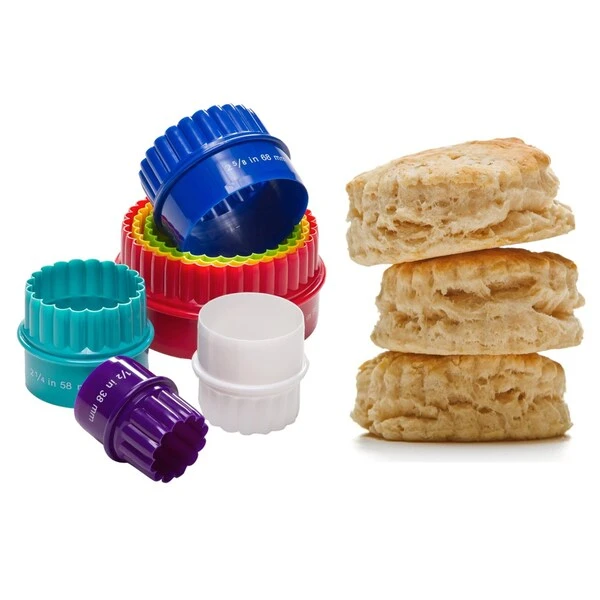 7-Pack: Two-Sided Biscuit Cutter Set For Cookies And Fondant Cakes, 7PK - Image 4