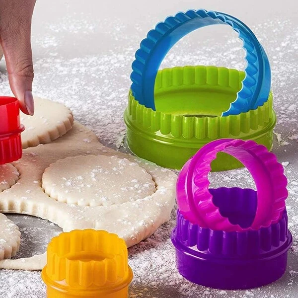 7-Pack: Two-Sided Biscuit Cutter Set For Cookies And Fondant Cakes, 7PK - Image 6