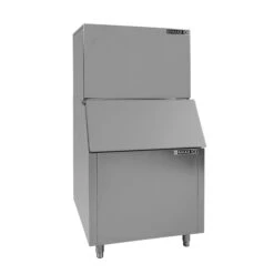 Modular Ice Machine, 30 In.W, 602 Lbs, And Storage Bin, 30 In.W, 400 Lbs, In Stainless Steel