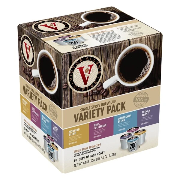 Coffee Variety Pack Single Serve Cup, PK200
