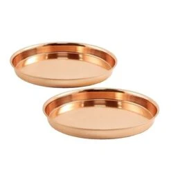Mintueman-Achla TRY-R8 8 In. Pair Of Round Trays