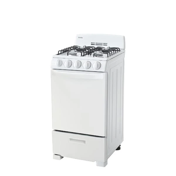 Danby DR202WGLP 20 In. Free Standing Gas Range; White