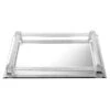 Shonfeld Crystal GS5532 20 X 16 In. Mirror Tray With Handles & Diamonds
