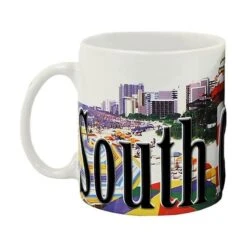 Americaware SMSCA02 South Carolina Full Color Relief Mug 18 Oz