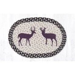 13 X 19 In. Bucks Printed Oval Printed Placemat