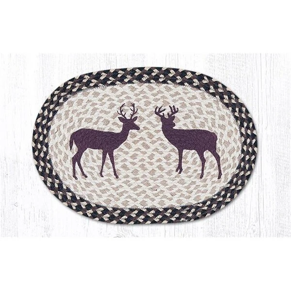 13 X 19 In. Bucks Printed Oval Printed Placemat