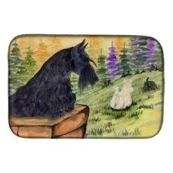 Scottish Terrier Dish Drying Mat