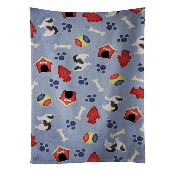 Japanese Chin Dog House Collection Kitchen Towel