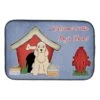 Dog House Collection Cocker Spaniel Buff Dish Drying Mat