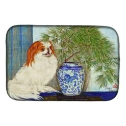 Japanese Chin Ming Vase Dish Drying Mat