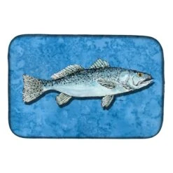 Fish - Trout Dish Drying Mat