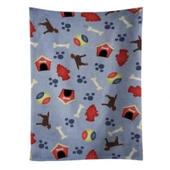 Dog House Collection Chocolate Labrador Retriever Kitchen Towel