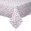 60 X 84 In. Americana Stars Print Tablecloth