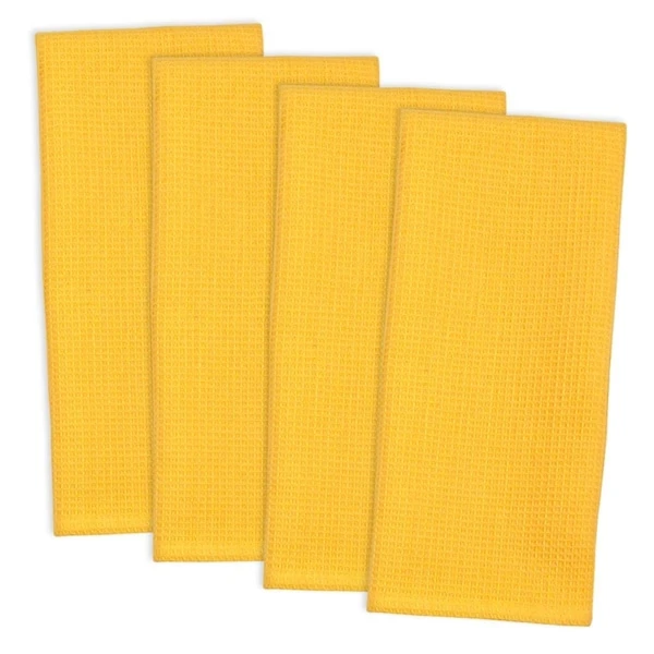 Harvest Moon Solid Waffle Dishtowel Set