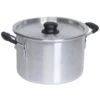 8 Qt. Imusa Aluminum Stock Pot With Lid, Silver