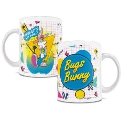 Looney Tunes Whats Up Doc White Ceramic Mug