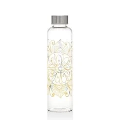 Indian Design Glass Bottle