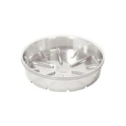 Bond 070900 4 In. Clear Plastic Saucer