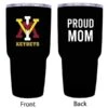 R & R Imports ITB-C-VMI20 MOM VMI Keydets Proud Mom 20 Oz Insulated Stainless Steel Tumblers