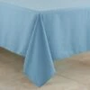 60 In. Casual Design Everyday Square Tablecloth, Aqua
