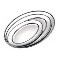 Star Dist 2367 20 In. Stainless Steel Oval Tray