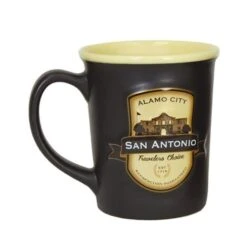 Americaware SEMSAT01 San Antonio Emblem Mug