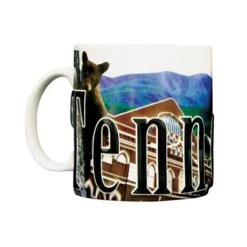 Americaware SMTEN01 Tennessee 18 Oz Full Color Relief Mug