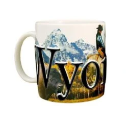 Americaware SMWYO01 Wyoming 18 Oz Full Color Relief Mug
