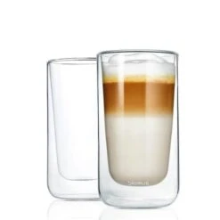 Blomus 63655 Insulated Latte Macchiato Tea Glasses; Set Of 2