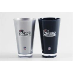 New England Patriots Tumblers - Set Of 2 (20 Oz)