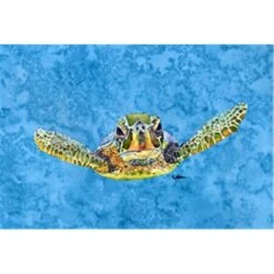 Turtle Coming At You Fabric Placemat