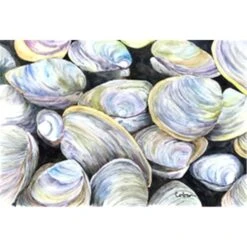Clam Quahog Fabric Placemat