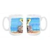 Pelican Dishwasher Safe Microwavable Ceramic Coffee Mug 15 Oz.