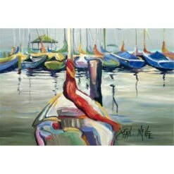 Lasalle Sailboats Fabric Placemat