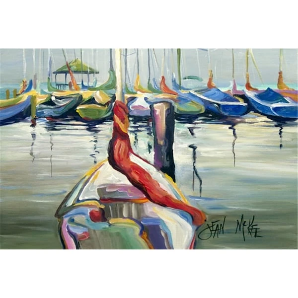 Lasalle Sailboats Fabric Placemat