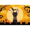 Halloween Doberman Fabric Placemat