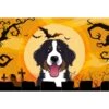 Halloween Bernese Mountain Dog Fabric Placemat