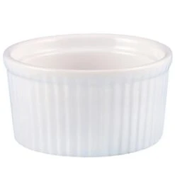 Iron Works 3.38 In. Dia. X 1.75 In. Ceramic Ramekin, 3 Oz.