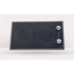 Kenyon B41719 Cortez 2-burner Cooktop; Black With Analog Control - Two 6 .5 Inch 208V UL