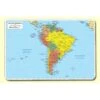 South America Placemat 4PK