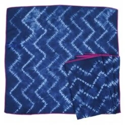 Calyz GGPCAL002 Indigo Chevron Napkins - Set Of 4