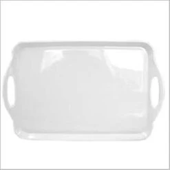 Reston Lloyd 07300 Rectangular Melamine Tray White