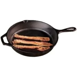 Lodge 62211111 Logic Cast-Iron Skillet With Assist Handle - 8 In. Diameter