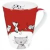 Konitz 4410329007 Set Of 4 Mugs Globetrotter Cats